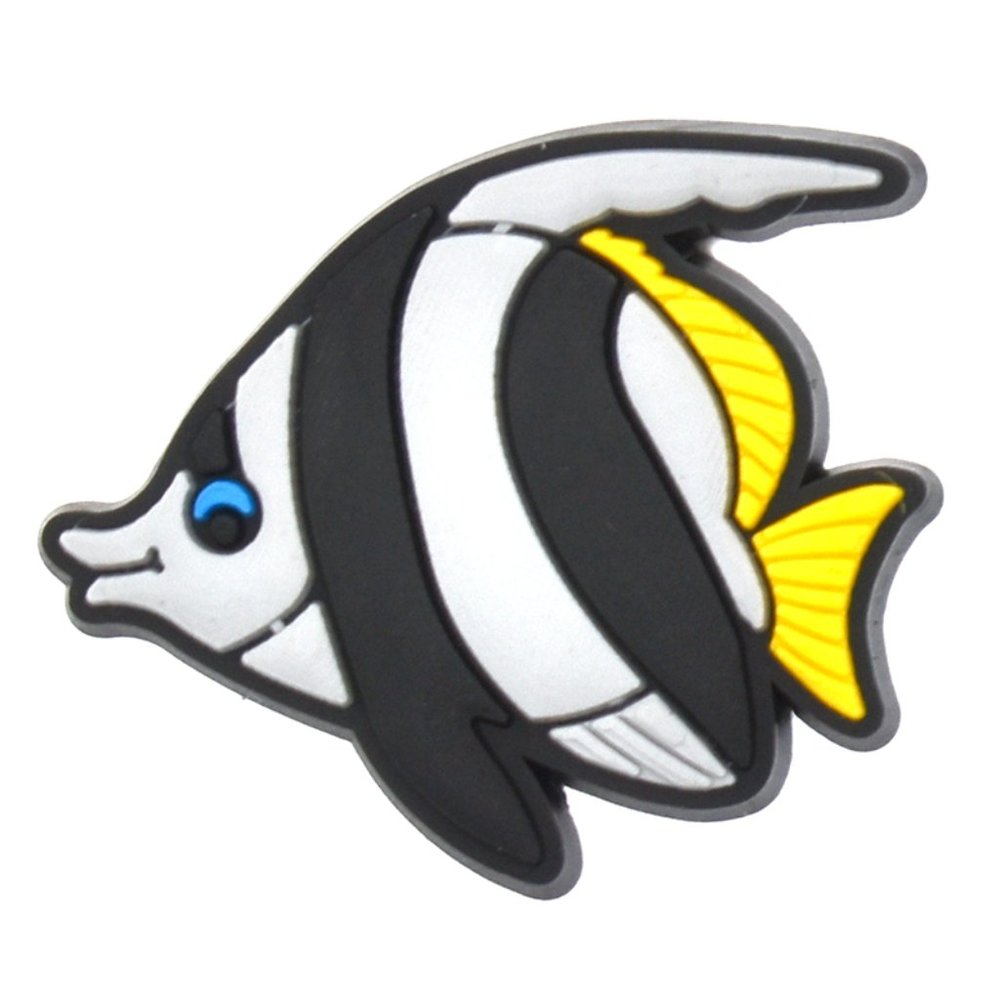 Fish croc charm